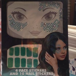 Costume: Face and nail stickers
